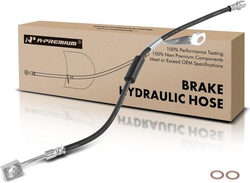 A-Premium Front Passenger Side Brake Hydraulic Hose Compatible with Cadillac and Buick Models - XTS 2013-2017, Regal 2014-2017 in Saudi Arabia