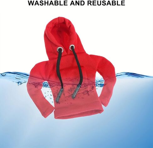 Gear Shift Hoodie, Universal Car Shift Knob Cover Stick Protector, Funny Gear Shift Hoodie Decoration for Car Decoration Accessories (Random Colour) in Saudi Arabia