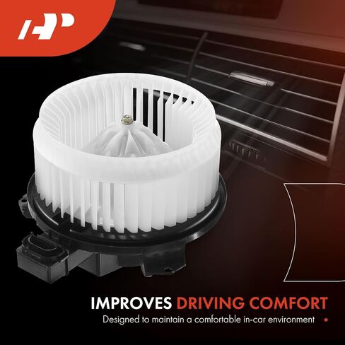 محرك منفاخ سخان HVAC ممتاز ومجموعة مقاومة متوافقة مع سيارات تويوتا ولكزس - 4Runner 2003-2009، GX470 2003-2007 - أمامي، استبدال # 8710335070، 8716513010، مجموعة من قطعتين in Saudi Arabia