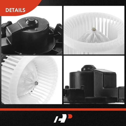 محرك منفاخ سخان HVAC ممتاز ومجموعة مقاومة متوافقة مع سيارات تويوتا ولكزس - 4Runner 2003-2009، GX470 2003-2007 - أمامي، استبدال # 8710335070، 8716513010، مجموعة من قطعتين in Saudi Arabia