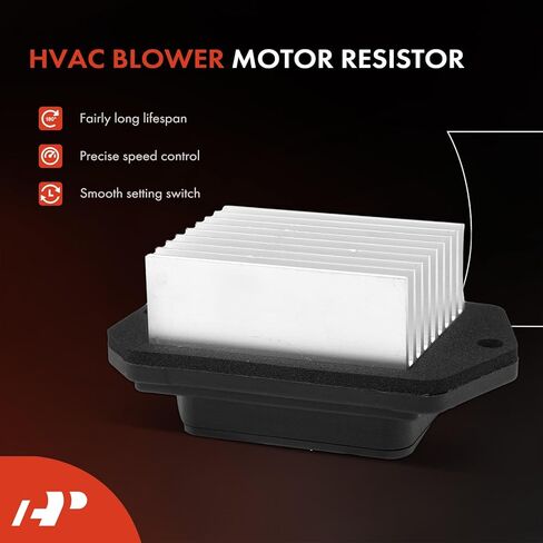 محرك منفاخ سخان HVAC ممتاز ومجموعة مقاومة متوافقة مع سيارات تويوتا ولكزس - 4Runner 2003-2009، GX470 2003-2007 - أمامي، استبدال # 8710335070، 8716513010، مجموعة من قطعتين in Saudi Arabia