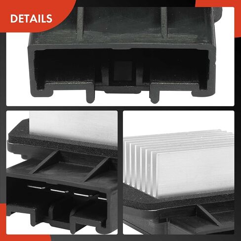 محرك منفاخ سخان HVAC ممتاز ومجموعة مقاومة متوافقة مع سيارات تويوتا ولكزس - 4Runner 2003-2009، GX470 2003-2007 - أمامي، استبدال # 8710335070، 8716513010، مجموعة من قطعتين in Saudi Arabia
