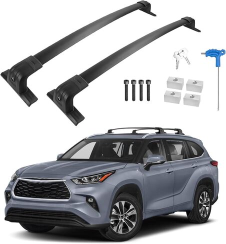 Car Roof Rack Cross Bars Compatible with 2023-2024 Honda CR-V (with Side Rails), Aluminum Lockable Roof Cross Bars for Kayak Bike Rooftop Cargo Carrier Bag Basket Luggage in Saudi Arabia