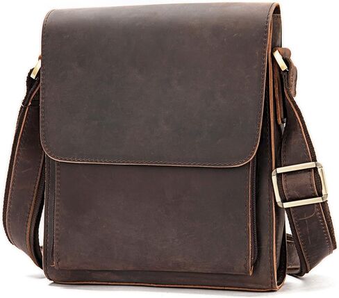 Water-Resistant Laptop Messenger Bag - Computer Shoulder Crossbody for Work, Travel, College(Coffee) in Saudi Arabia