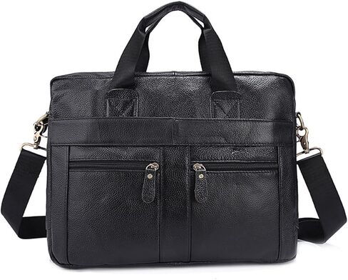 Men's Briefcases Leather Lawyer/office Bag for Men Laptop for Documents in Saudi Arabia