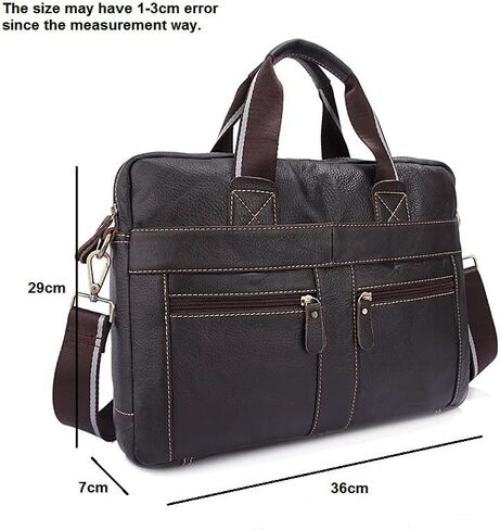 Men's Briefcases Leather Lawyer/office Bag for Men Laptop for Documents in Saudi Arabia
