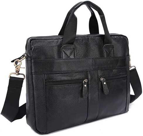 Men's Briefcases Leather Lawyer/office Bag for Men Laptop for Documents in Saudi Arabia