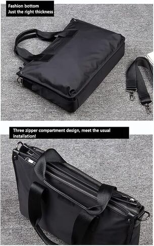 14 Inch Laptop Portable Handbags Large-capacity Shoulder Bag Business Briefcase in Saudi Arabia