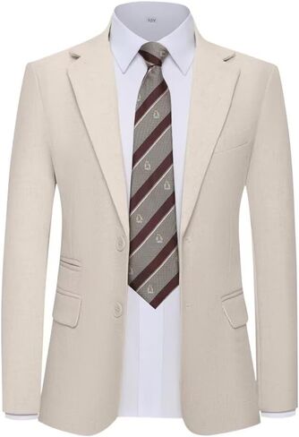 Linen Boy Suit Jacket Slim Fit Suits Blazer Boys Casual Sport Coat Boys' Linen Outfit for Wedding Homecoming Tux School in Saudi Arabia