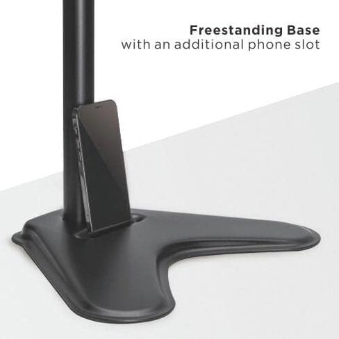 Black Desktop Single Articulating Steel Monitor Arm for 17" to 32" Screen Size in Kuwait