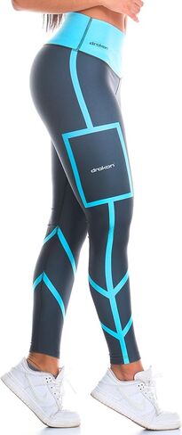 Drakon Colombian Workout high Waisted Leggings for Women | Compression Tight Crossfit Yoga Pants Many Styles in Saudi Arabia