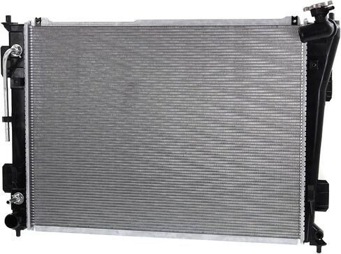 Garage-Pro Kit (1) A/C Condenser and (1) Radiator Compatible with 2011-2013 Hyundai Sonata, Fits 2011-2015 Kia Optima & 2012-2014 Hyundai Azera Factory Finish in Saudi Arabia