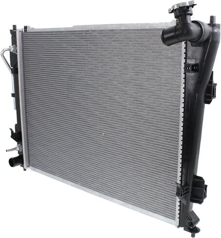 Garage-Pro Kit (1) A/C Condenser and (1) Radiator Compatible with 2011-2013 Hyundai Sonata, Fits 2011-2015 Kia Optima & 2012-2014 Hyundai Azera Factory Finish in Saudi Arabia