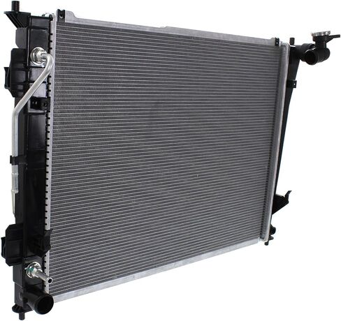 Garage-Pro Kit (1) A/C Condenser and (1) Radiator Compatible with 2011-2013 Hyundai Sonata, Fits 2011-2015 Kia Optima & 2012-2014 Hyundai Azera Factory Finish in Saudi Arabia