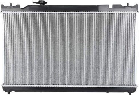 مشعاع ألومنيوم DNA Motoring OEM-RA-2437 متوافق مع 02-06 Camry L4 AT، 29-1/16 بوصة عرض × 15-3/4 بوصة ارتفاع × 5/8 بوصة عمق، مدخل 1-3/8 بوصة / مخرج 1-3/8 بوصة in Saudi Arabia