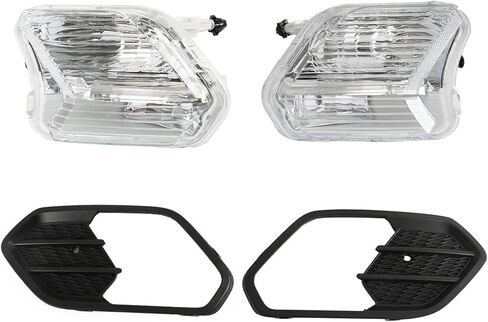 WFLNHB Left & Right Fog Lights Repalcement for Escape Kuga 2017-2019 Fog Lights Driving Lamps W/Covers Driver & Passenger Side in Kuwait