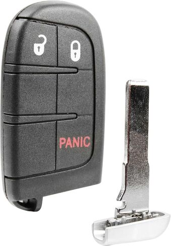 Keyless Entry Remote Key Fob Replacement 3-Button for 2015-2020 Jeep Renegade (M3N-40821302, 6MP33DX9AA, 47 4A) in Saudi Arabia
