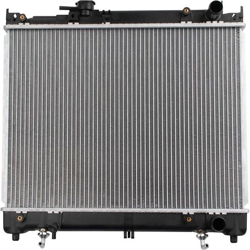 TRQ Radiator Assembly Aluminum Core Plastic Tank Down Flow Compatible with 1994-1997 Geo Tracker 1996-1998 Suzuki X-90 CU2089 in Saudi Arabia