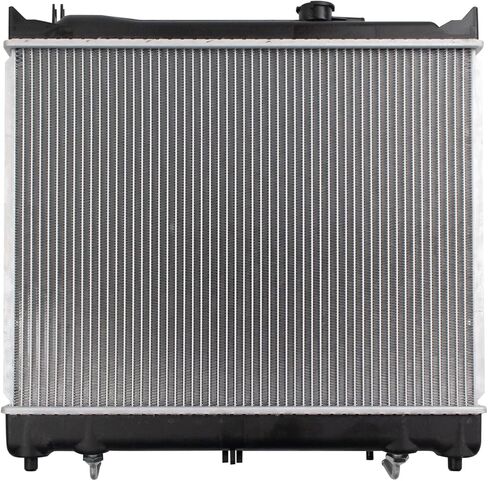 TRQ Radiator Assembly Aluminum Core Plastic Tank Down Flow Compatible with 1994-1997 Geo Tracker 1996-1998 Suzuki X-90 CU2089 in Saudi Arabia