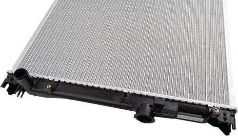 TRQ Radiator Assembly Aluminum Core Plastic Tank Down Flow Compatible with 1994-1997 Geo Tracker 1996-1998 Suzuki X-90 CU2089 in Saudi Arabia