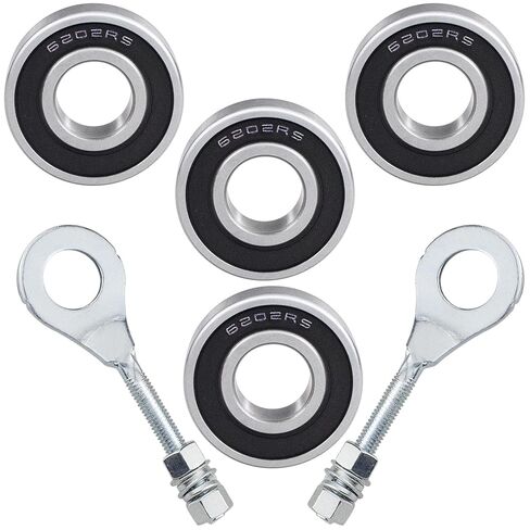 Front Rear Mini Bike Wheel Bearing Fit for Predator 212cc Coleman CT200U CT200U-EX BT200X Baja Warrior MB200 MB165 Massimo Hensim 196cc 6.5hp Motor 6202RS Mini Bike Parts. in Saudi Arabia