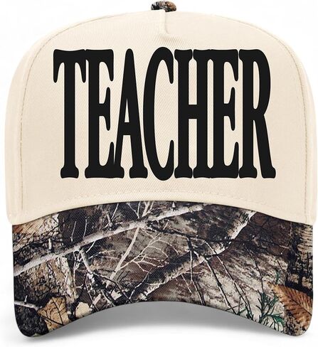 Teacher Hat | Premium Adjustable Snapback Baseball Vintage Trucker Hats for Men & Women in Saudi Arabia