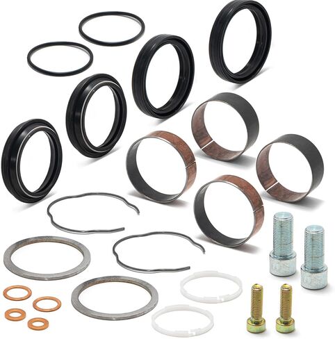 TOFR Front End Fork Leg Rebuild Seals Boots Kit 49mm for Harley Dyna Models (excluding FLD) 2006-2017 0403-0074 in Saudi Arabia