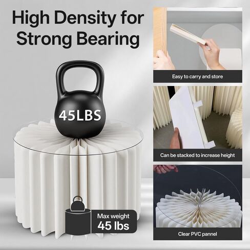 maytopia 6 Pcs Buffet Risers Food Display Risers with Mini Sign, Buffet Table Risers Display Stands Cake Stand Cylinder Stands for Party Dessert Jewelry Collectibles in Kuwait