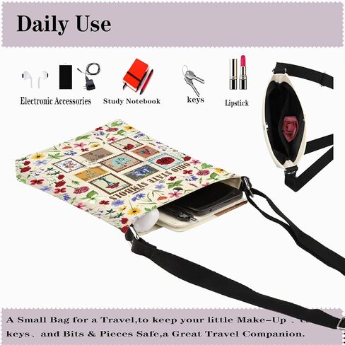 JYTAPP Ohio Travel Gifts State Symbols Crossbody Bag Wildlife Nature Lover State Souvenir Vacation Ohio Travel Merchandise in Saudi Arabia