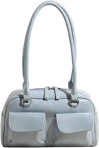 حقيبة كتف Sister Amy® Vintage Bow - حقيبة يد Kawaii يابانية Y2K بتصميم عتيق من الجلد الصناعي in Kuwait