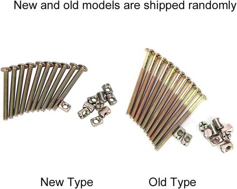 10Pcs Furniture Bolts M6 Carbon Steel With Barrel Nuts Dowel Nut Connector Fastener Connector Bolt Threaded Inserts Screw(150mm) in Saudi Arabia