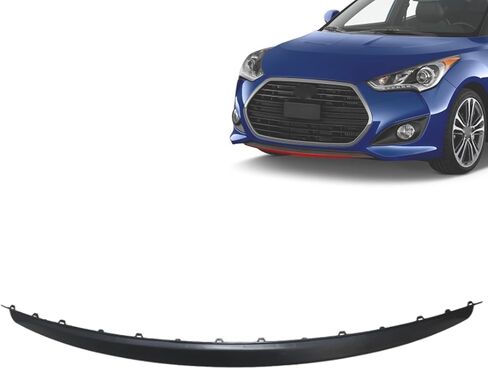 SecosAutoparts عاكس المصد السفلي للشفاه الأمامية المتوافقة مع Hyundai Veloster Turbo 2013 2014 2015 2016 2017 استبدال # 86580-2V500، 865802V500 in Saudi Arabia