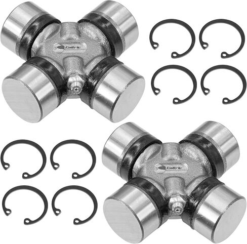 Caltric Drive Shaft U Joint Compatible with Bush Hog RFM 60 / TD-1100 / EFM480 / EFM600 / Compatible with King Kutter L-48-XB L-40-XB L-60-XB TG-48-XB x2 in Saudi Arabia
