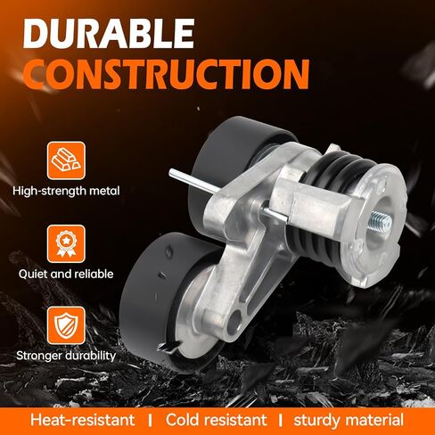 GAHA 11287563927 Belt Tensioner Assembly with Pulley, Compatible for BMW 2011 1 Series M, 2008-2010 135i, 2007-2010 335i/335xi, 2009-2010 335i xDrive/535i xDrive, 2011-2013 335is, Replace# 39114 in Kuwait