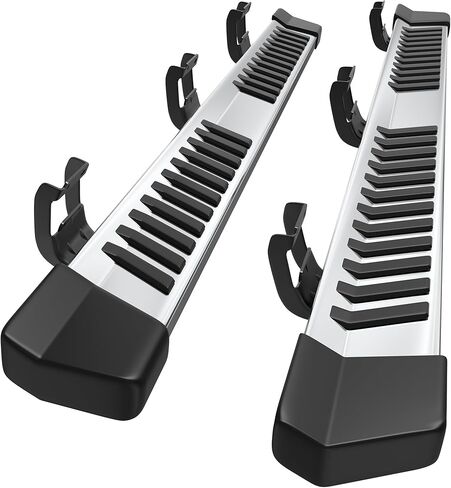 لوحات تشغيل مقاس 6 بوصات متوافقة مع سيارة Ford F150 SuperCrew Cab لعام 2015-2026، وكابينة طاقم Ford F250 F350 لعام 2017-2024، وقضبان Nerf من الفولاذ المقاوم للصدأ ذات خطوات جانبية فائقة التحمل in Kuwait