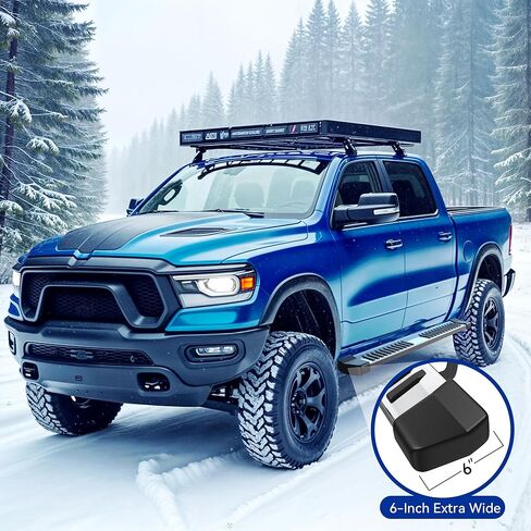 لوحات تشغيل مقاس 6 بوصات متوافقة مع سيارة Ford F150 SuperCrew Cab لعام 2015-2026، وكابينة طاقم Ford F250 F350 لعام 2017-2024، وقضبان Nerf من الفولاذ المقاوم للصدأ ذات خطوات جانبية فائقة التحمل in Kuwait