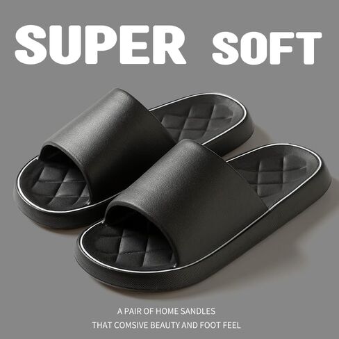 Comfortable EVA Slippers for Men Women Non Slip Lightweight Indoor Outdoor Bath Shower House Shoes in Saudi Arabia