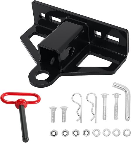 وصلة وصلة جزازة العشب بدون دوران مطورة مع مسمار جرار عشبي عالي التحمل مقاس 1-1/4 بوصة على وصلة وصل المقطورة، مع دبوس وصلة مقطورة مغناطيسي 1/2 بوصة، ومشابك دبوس وصلة 5/8 بوصة لمركبة ATV، وعربة الجولف in Kuwait