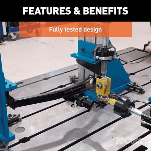 CURT 13029 Class 3 Trailer Hitch, 2-Inch Receiver, Square Tube Frame, Fits Select Cadillac, Chevrolet, GMC Trucks, SUVs in Kuwait