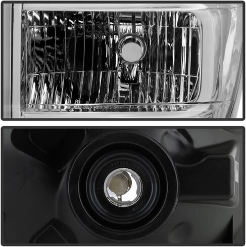 ACANII - For 2008-2014 Ford E150 E250 Van 08-21 E350 E450 Super Duty Aero Style Headlights Headlamps Pair Set Left+Right in Saudi Arabia