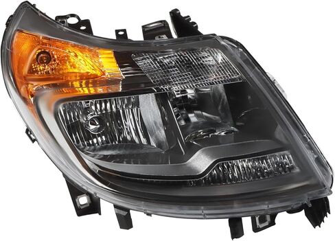 5 Pins Driver Passenger Side Halogen Headlight Compatible with Ram Promaster 1500 2500 3500 2014-2022 w/o DRL Front Left Right Headlamp CH2502254 CH2503254 (Left) in Saudi Arabia