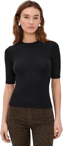 FRAME Women's The Rib Crew Tee in Saudi Arabia