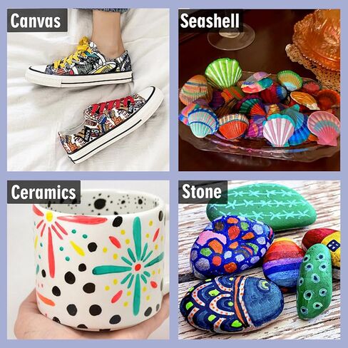 أقلام تحديد دائمة ذات رأس رفيع مكونة من 200 قطعة، 20 لونًا متنوعًا، قلم تحديد دائم مقاوم للماء مع تجفيف سريع على بطاقة عيد الحب، خشب، بلاستيك، ورق، معدن، مرآة للفصول الدراسية المكتبية in Kuwait