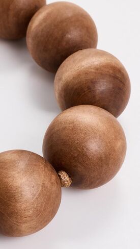 قلادة Arlo الخشبية كبيرة الحجم للنساء من LELET NY in Kuwait