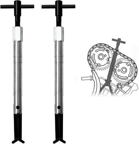 مجموعة أدوات سلسلة التوقيت EN-48313-1 من قطعتين متوافقة مع محرك 3.6 لتر GM كاديلاك بويك ساتورن بونتياك شيفروليه‌ تشيفي ‌كامارو إمبالا كانيون كولورادو إكوينوكس لاكروس تيرين‌ أكاديا إنكليف in Kuwait