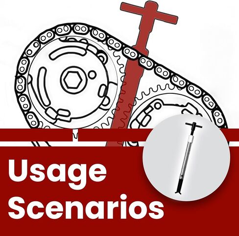 مجموعة أدوات سلسلة التوقيت EN-48313-1 من قطعتين متوافقة مع محرك 3.6 لتر GM كاديلاك بويك ساتورن بونتياك شيفروليه‌ تشيفي ‌كامارو إمبالا كانيون كولورادو إكوينوكس لاكروس تيرين‌ أكاديا إنكليف in Kuwait