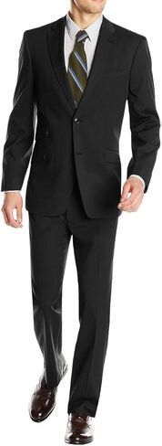 DTI GV Executive Italian Men's Two Button Wool Suit Ticket Pocket Jacket 2 Piece in Saudi Arabia