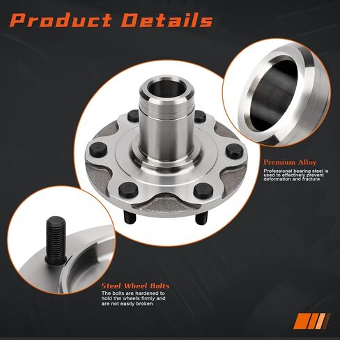 [Pair] DRIVESTAR 4350235170 Front Wheel Hub Compatible with 930-417[4WD ONLY] 1995-2004 for Toyota Tacoma, 1996-2002 for Toyota 4Runner, 2000-2006 for Toyota Tundra, 2001-2007 for Toyota Sequoia in Saudi Arabia