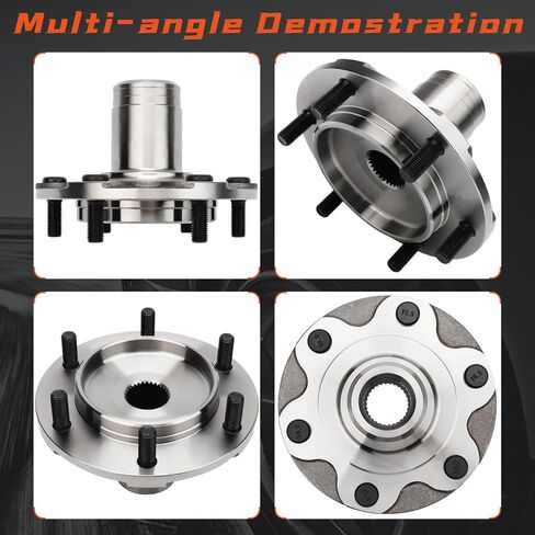 [Pair] DRIVESTAR 4350235170 Front Wheel Hub Compatible with 930-417[4WD ONLY] 1995-2004 for Toyota Tacoma, 1996-2002 for Toyota 4Runner, 2000-2006 for Toyota Tundra, 2001-2007 for Toyota Sequoia in Saudi Arabia