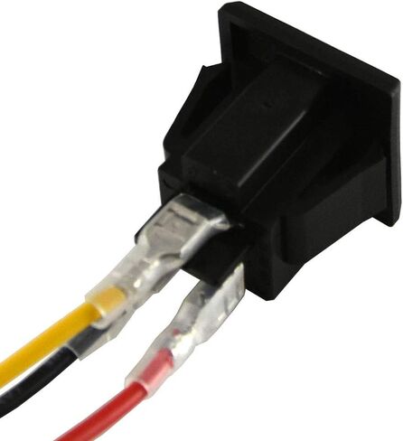 3 Pcs AC 125V US Outlet Panel Mount Power Rewiring Socket Black in Kuwait